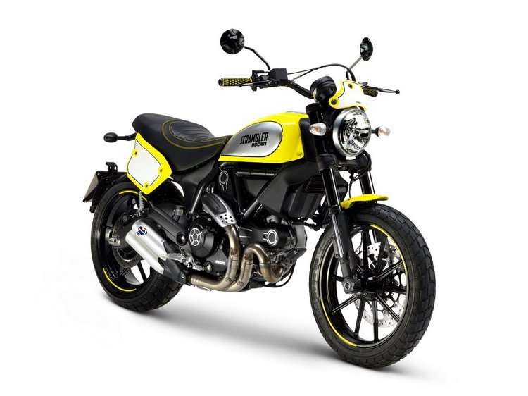 Игрушечная модель мотоцикла Ducati Scrambler